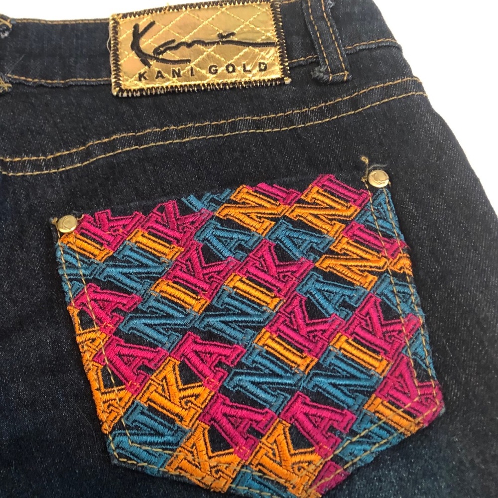 Kani Gold Stretchy Jeans